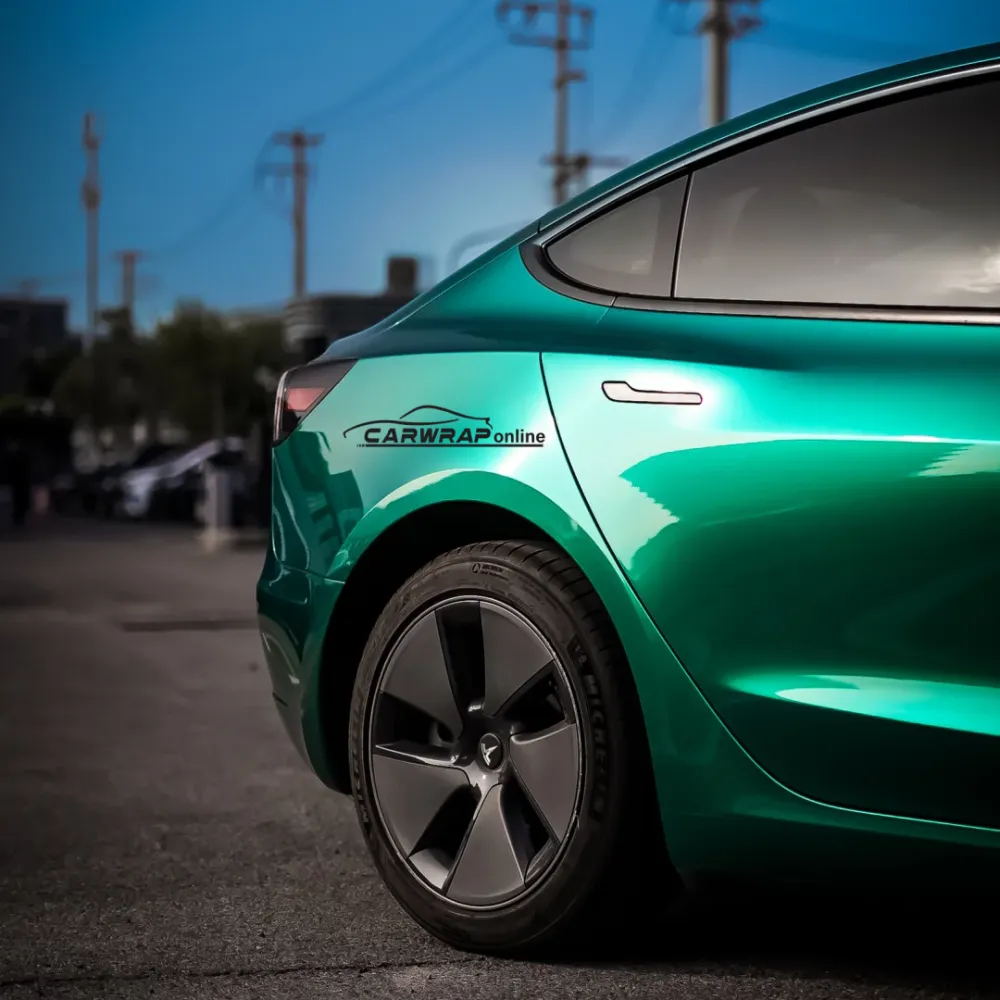 Gloss Paint Metallic Isle Of Man Green