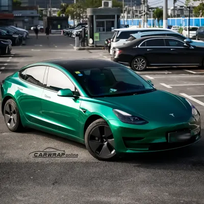 Gloss Paint Metallic Isle Of Man Green 02