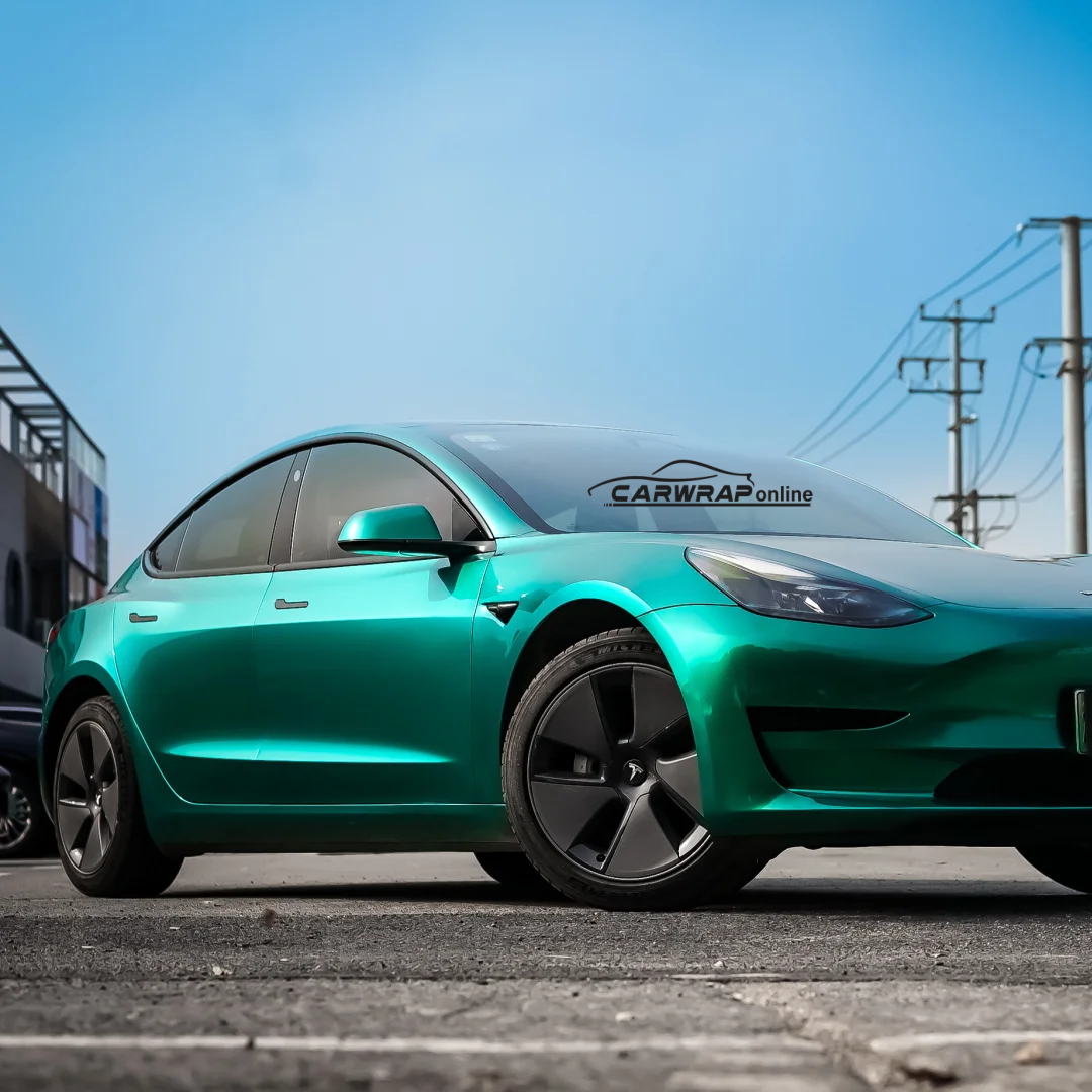 Gloss Paint Metallic Isle Of Man Green