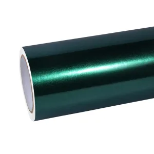 Gloss Royal Green Car Vinyl Wrap