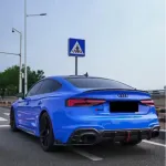 Glossy Crystal Royal Blue Car Vinyl Wrap