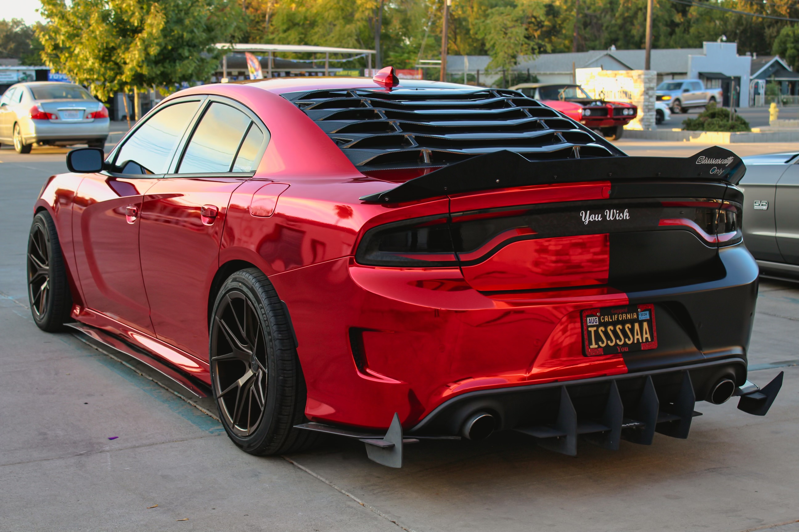 Gloss Red Mirror Chrome Car Vinyl Wrap