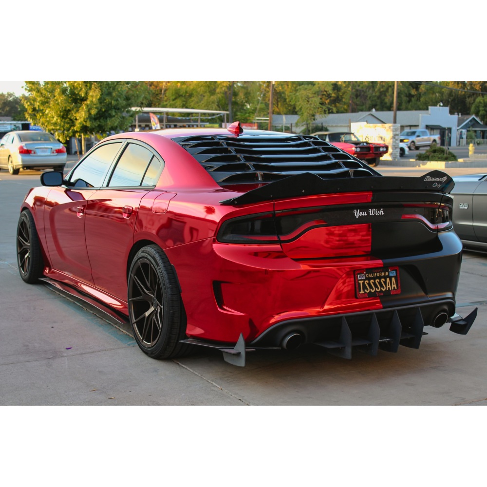 Gloss Red Mirror Chrome Car Vinyl Wrap