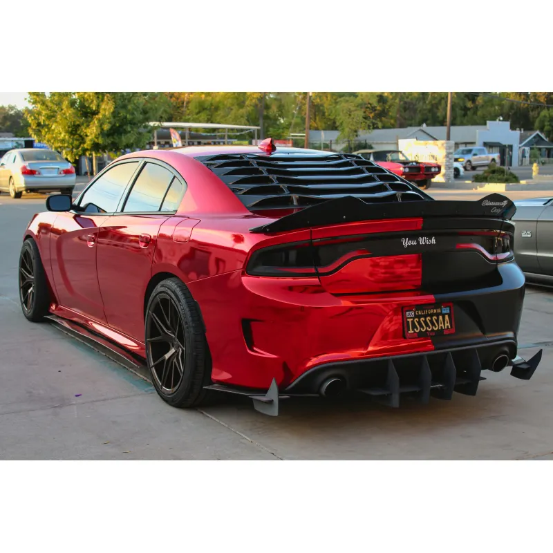 Gloss Red Mirror Chrome Car Vinyl Wrap