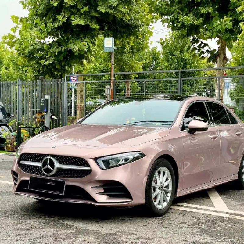 PET Rouge Pearl Pink Car Vinyl Wrap