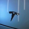 Tesla Twin Candy Grey Cyanine Car Vinyl Wrap