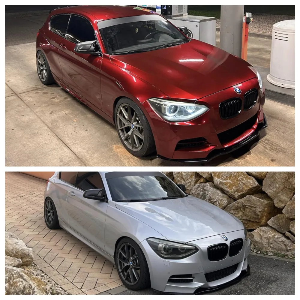  Liquid Metallic Dragon Blood Red Car Vinyl Wrap