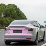 Gloss Twin Candy Grey Red Car Wrap