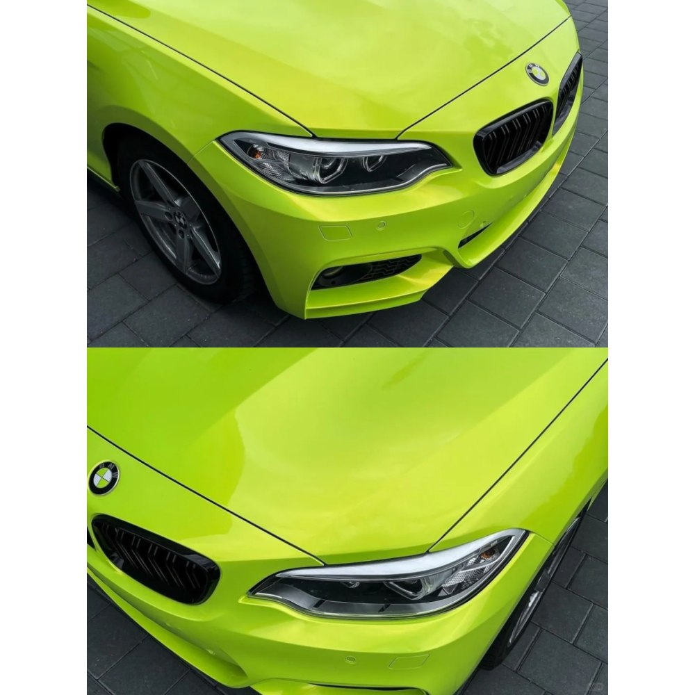 BMW Gloss Magic Gold Fluorescence Car Vinyl Wrap