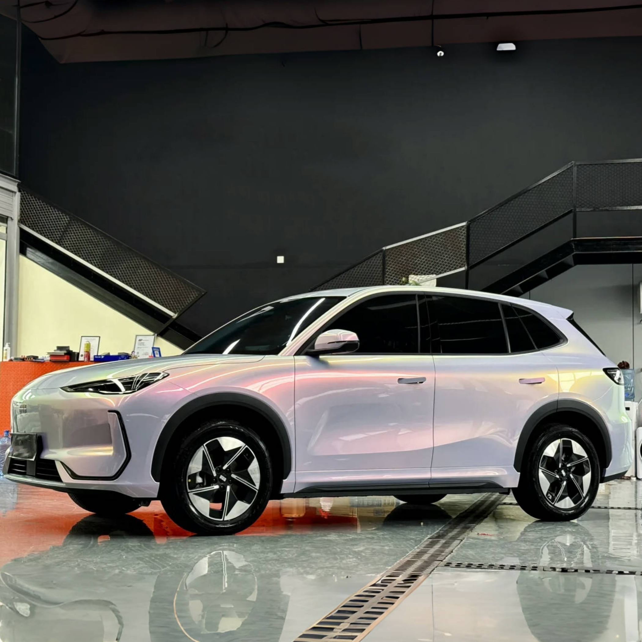 PET Zhongjin Starry Sky Powder Car Vinyl Wrap