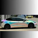 Matte Holographic Rainbow Neo Chrome Car Vinyl Wrap 