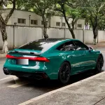 Gloss Audi Hell Green Car Vinyl Wrap