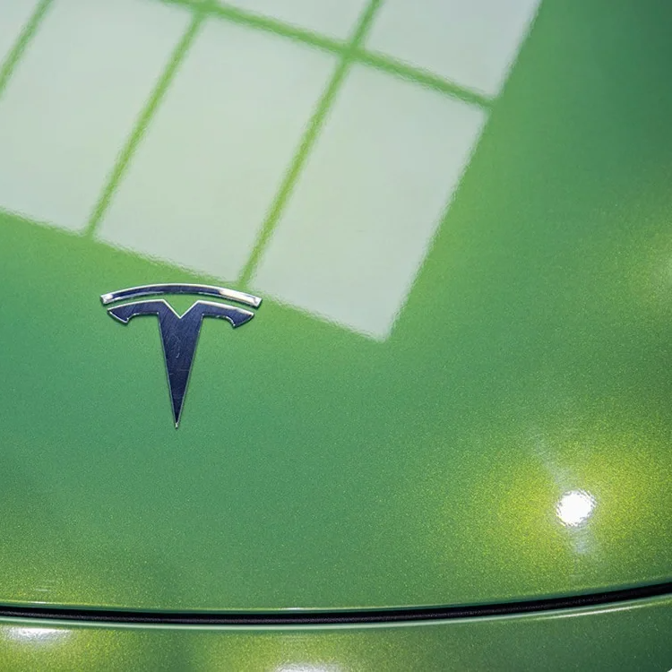 Super Gloss Rainbow Emerald Green Car Vinyl Wrap