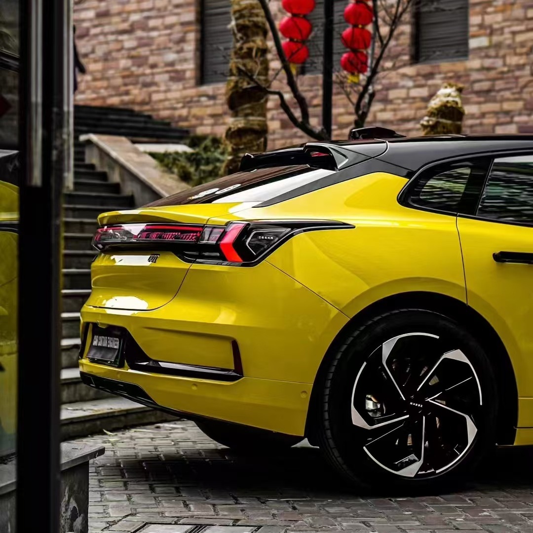 Glossy Crystal Maize Yellow Car Vinyl Wrap