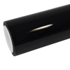 PET Super Gloss Repairable Dry Black Car Vinyl Wrap