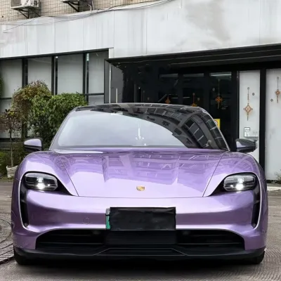 PET Victoria Liquid Purple Car Vinyl Wrap 01