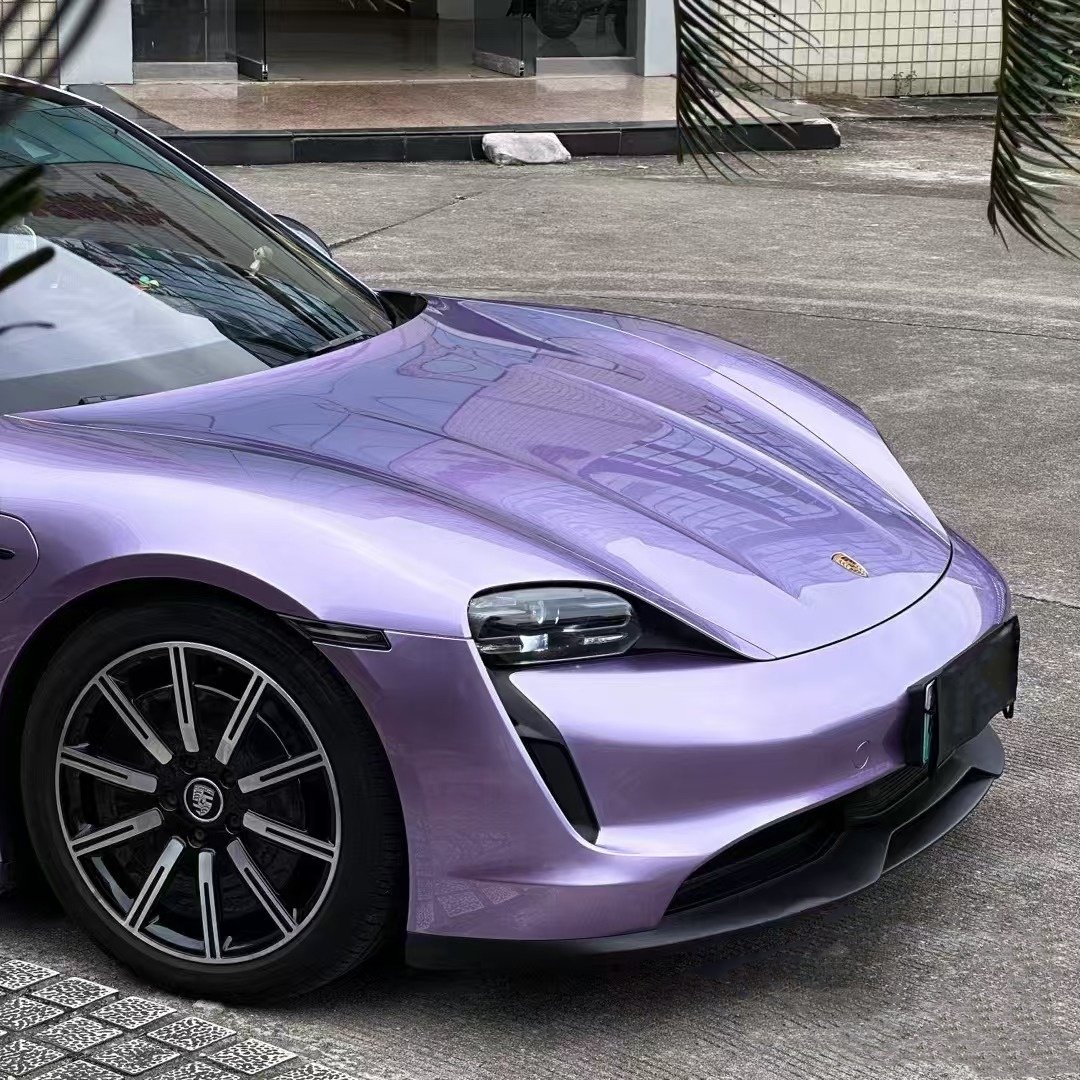 PET Victoria Liquid Purple Car Vinyl Wrap