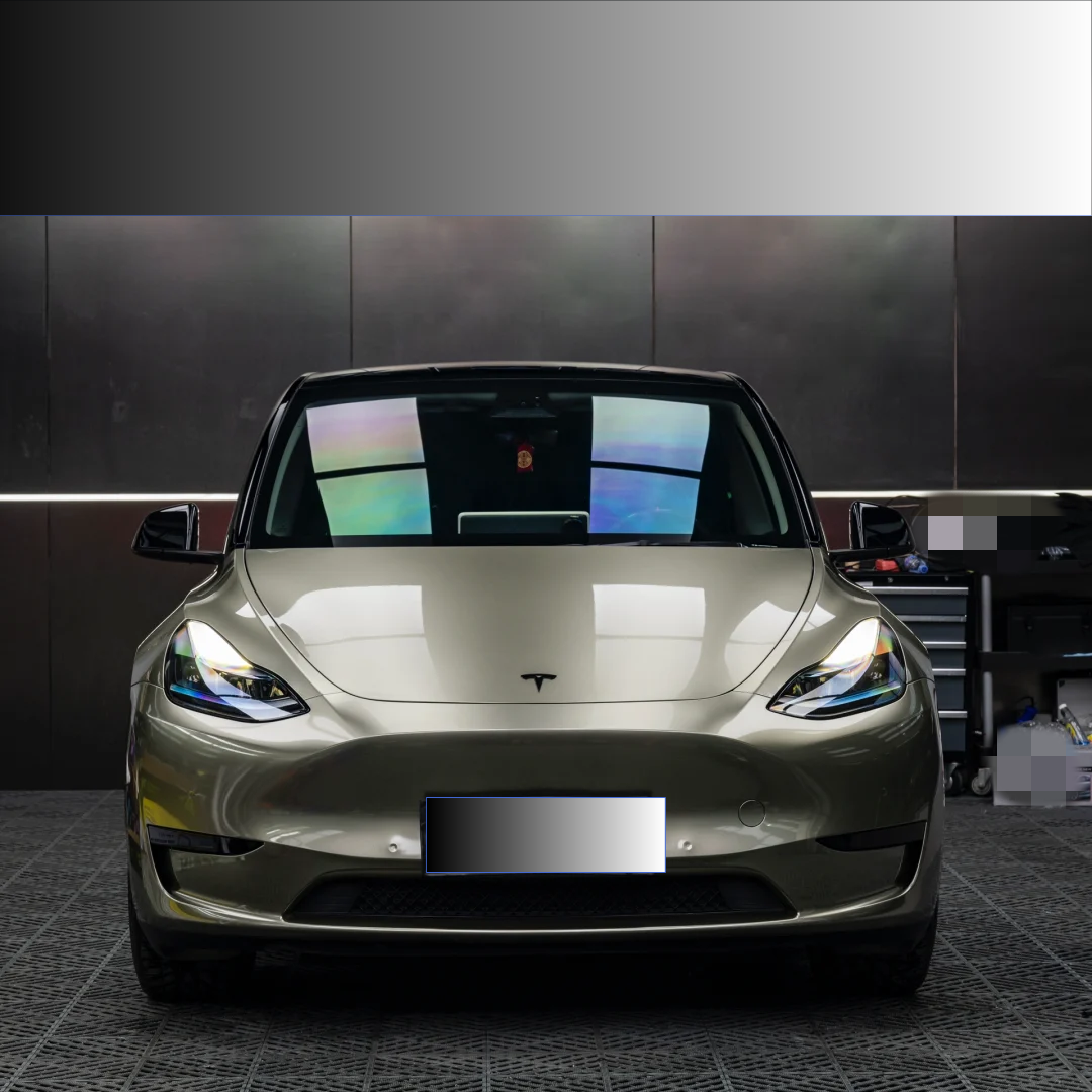 Super Gloss Aventurine Green Car Vinyl Wrap