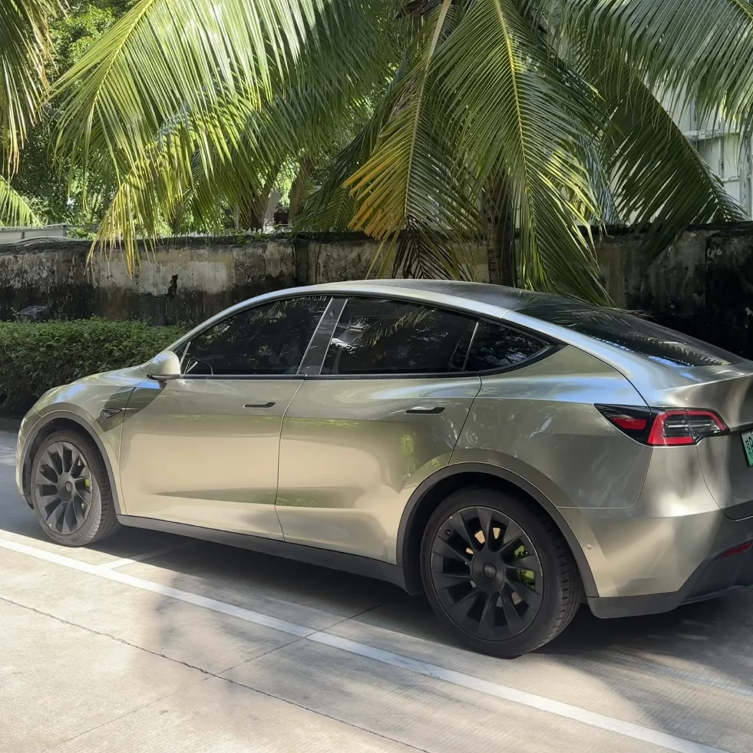 Super Gloss Aventurine Green Car Vinyl Wrap