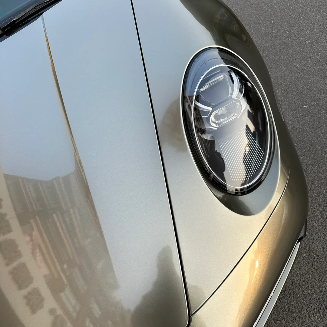 Super Gloss Aventurine Green Car Vinyl Wrap