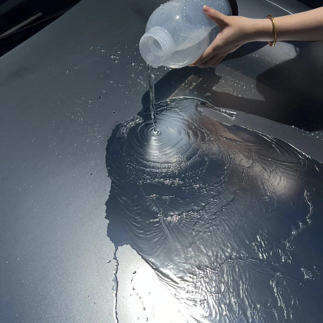 Matte Chrome Alexander Silver Car Vinyl Wrap