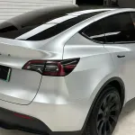 Matte Chrome Alexander Silver Car Vinyl Wrap
