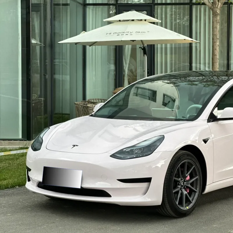 Tesla PET Gloss Mary Kay Pink Car Vinyl Wrap