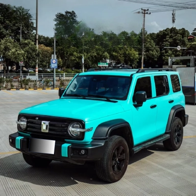 Super Gloss Sparkle Tiffany Car Vinyl Wrap 02