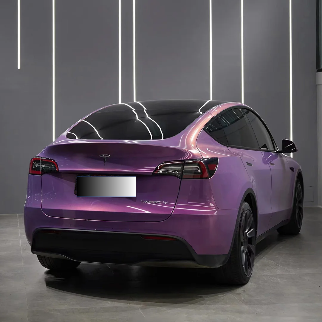 Gloss Love Audacious Purple Car Vinyl Wrap 