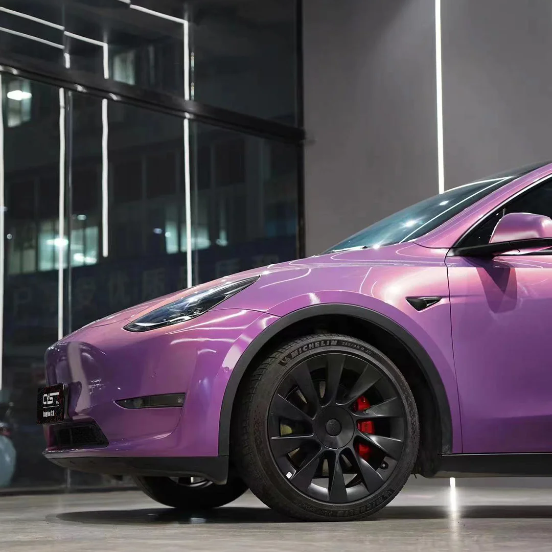 Gloss Love Audacious Purple Car Vinyl Wrap 