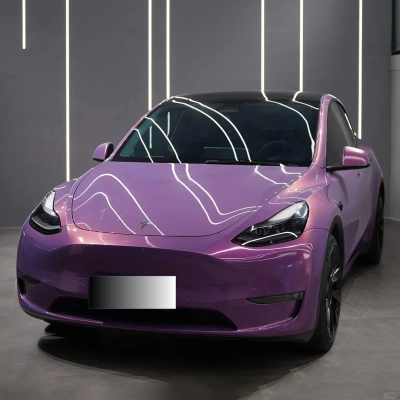 Gloss Love Audacious Purple Car Vinyl Wrap  02