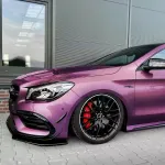 Gloss Love Audacious Purple Car Vinyl Wrap 