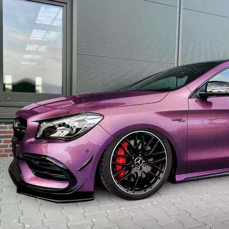 Gloss Love Audacious Purple Car Vinyl Wrap 