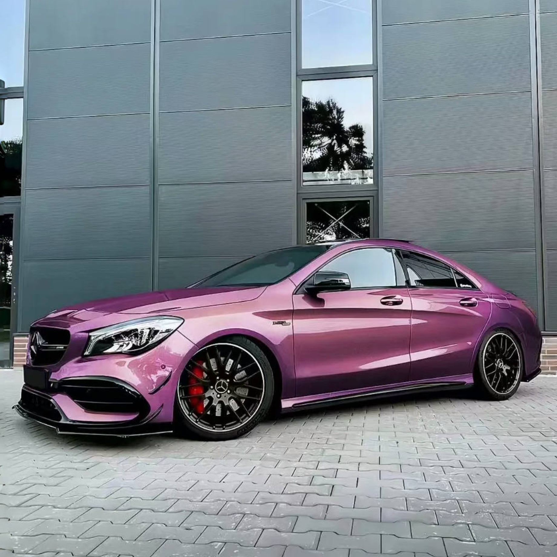 Gloss Love Audacious Purple Car Vinyl Wrap 