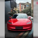 Gloss Metallic Vampire Red Car Vinyl Wrap