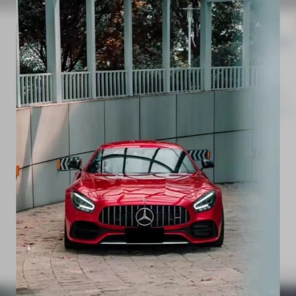 Gloss Metallic Vampire Red Car Vinyl Wrap