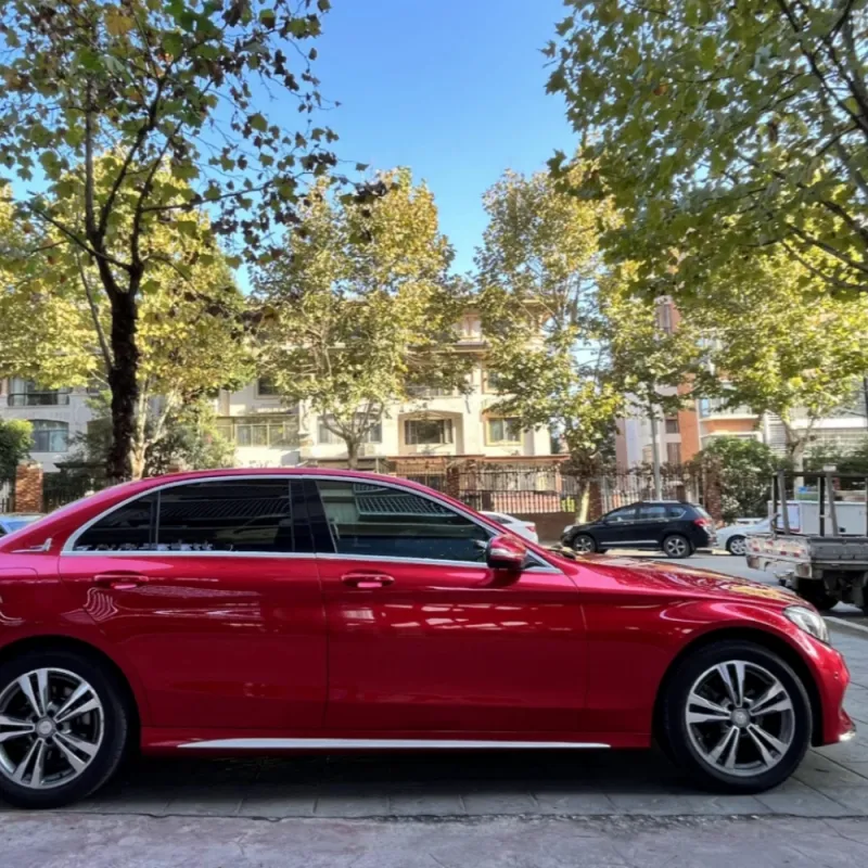 Gloss Metallic Vampire Red Car Vinyl Wrap