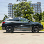 Gloss Metallic Black Car Vinyl Wrap