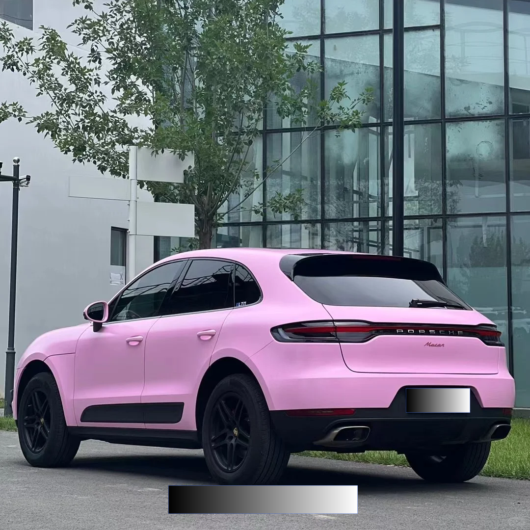 Matte Ceramic Barbie Pink Car Vinyl Wrap