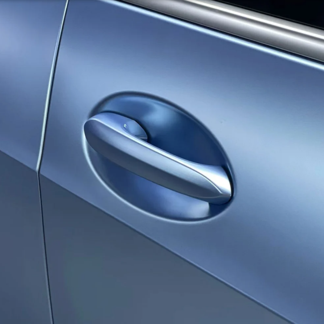 Pure Metal Mist Blue Car Vinyl Wrap