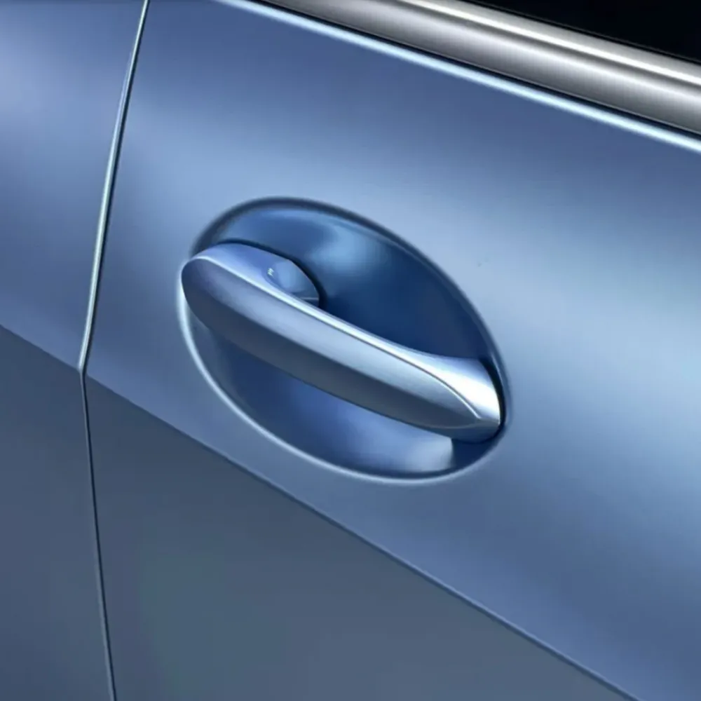 Pure Metal Mist Blue Car Vinyl Wrap
