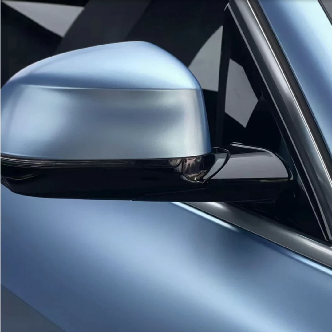 Pure Metal Mist Blue Car Vinyl Wrap