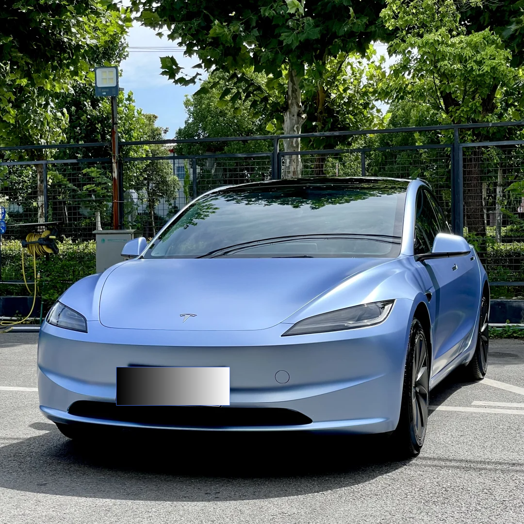 Pure Metal Mist Blue Car Vinyl Wrap