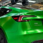 Ultra-Matte Flame Green Car Vinyl Wrap