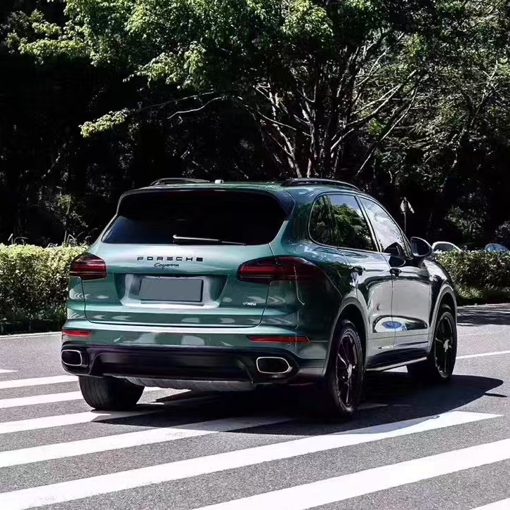 Gloss Metal Paint Fir Green Car Vinyl Wrap