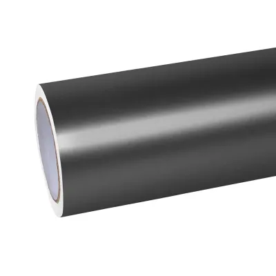 Ultra-Matte Leaden Grey Car Vinyl Wrap 01