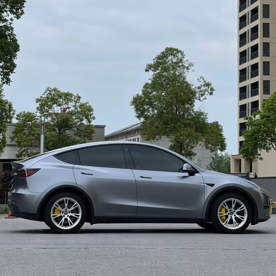 Matte Pure Metal Carbon Grey Car Vinyl Wrap