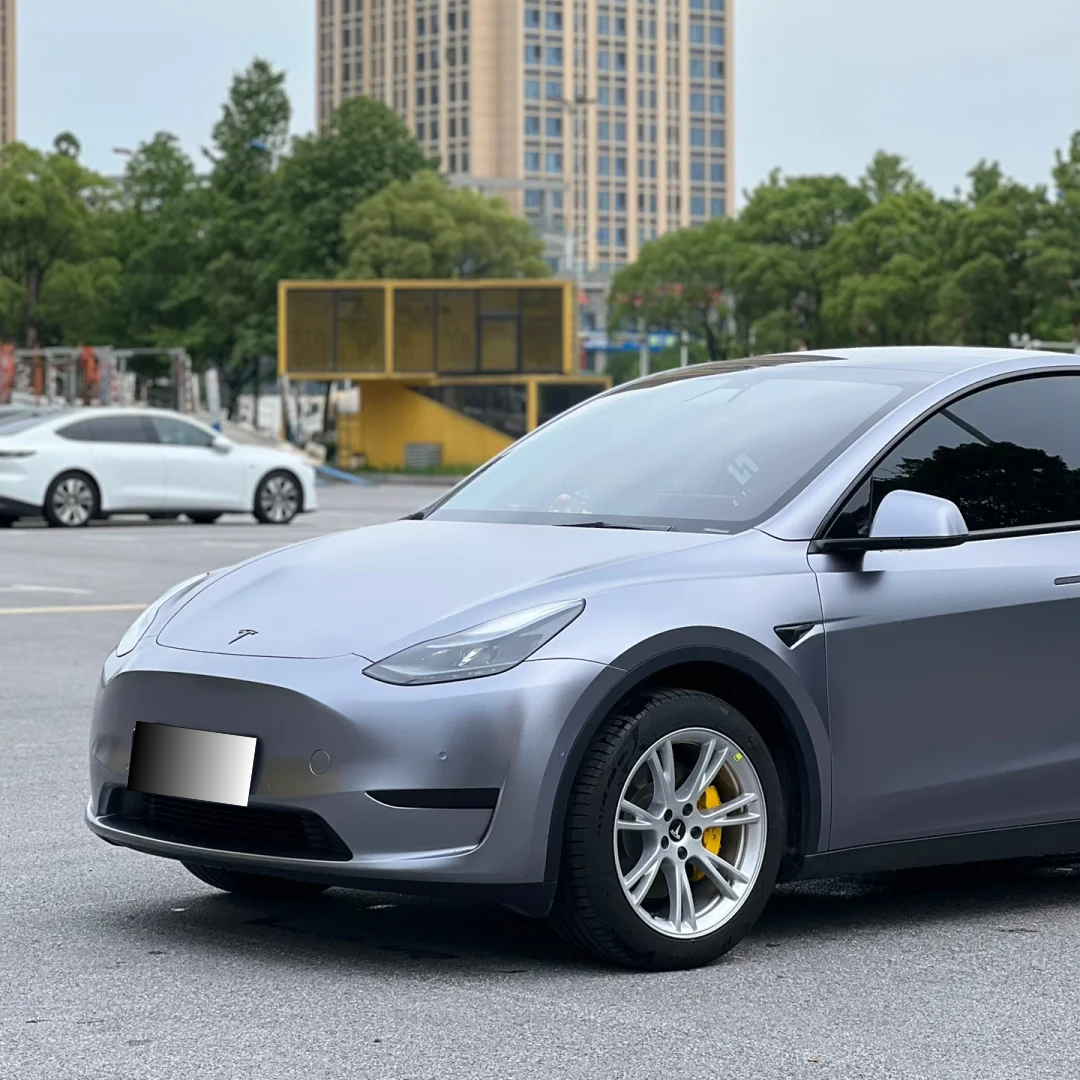 Matte Pure Metal Carbon Grey Car Vinyl Wrap