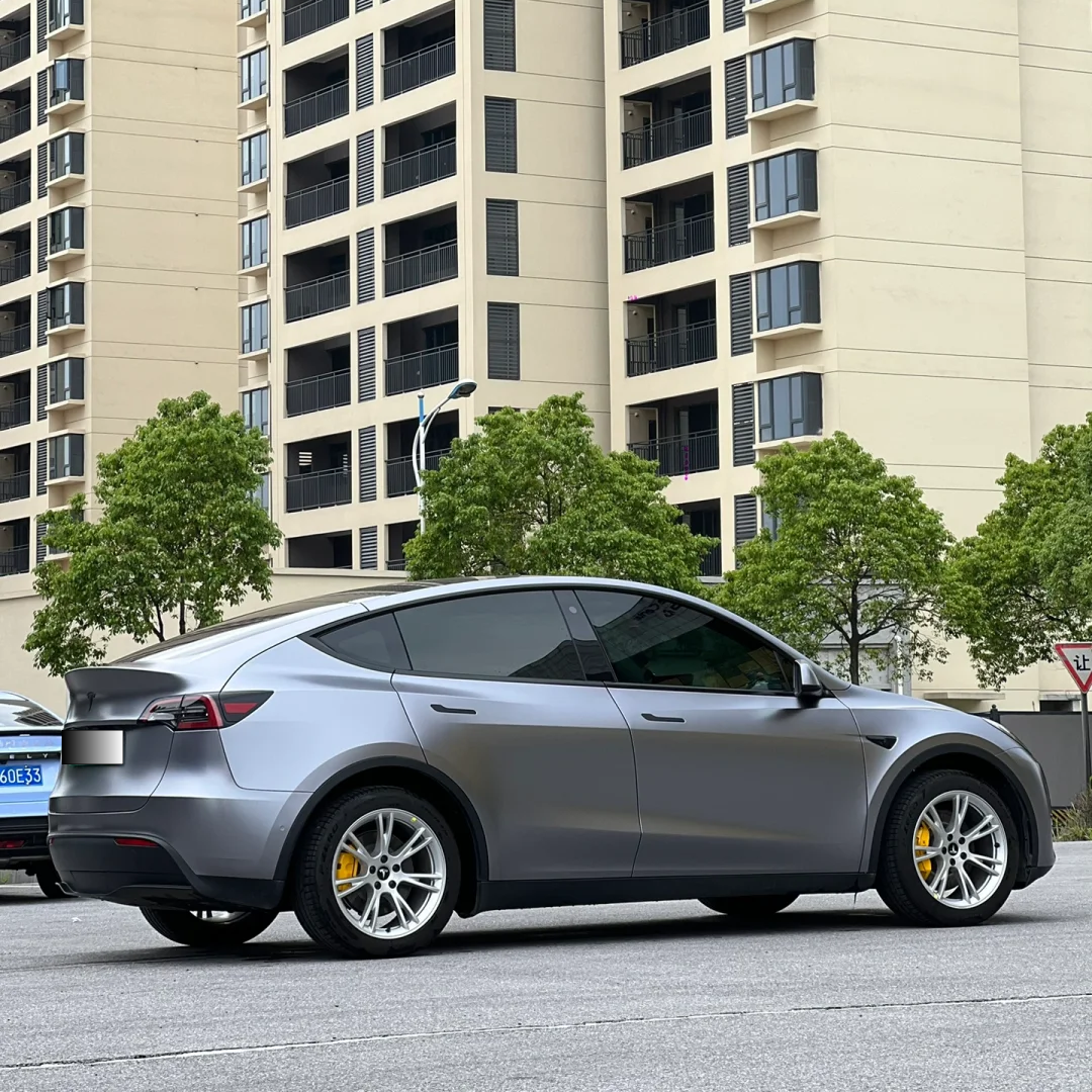 Matte Pure Metal Carbon Grey Car Vinyl Wrap