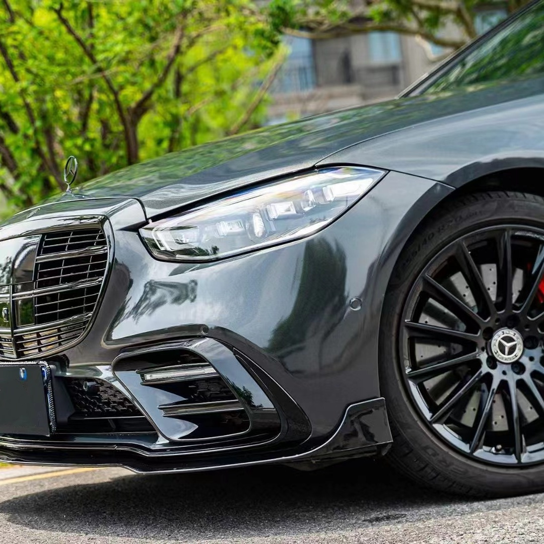 Porsche Benz Gloss Volcano Grey Car Vinyl Wrap